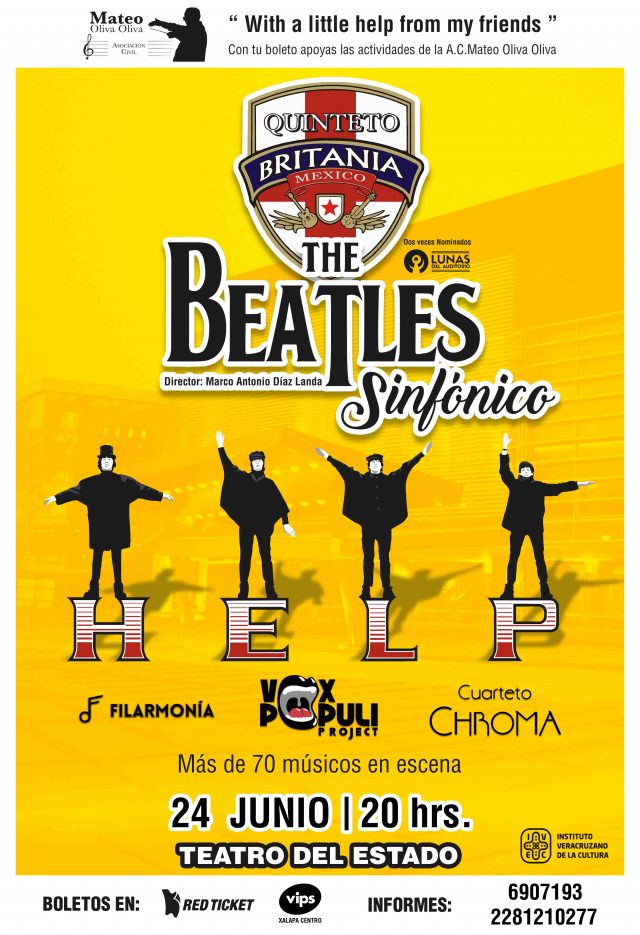 Este 24 de junio, se presentará el concierto The Beatles Sinfónico