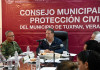 SESIONÓ DE MANERA EXTRAORDINARIA EL CONSEJO MUNICIPAL DE PROTECCIÓN CIVIL, POR EL PASO DE LA TORMENTA TROPICAL “KARL” / Tuxpan