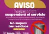 Anuncia Limpia Pública suspensión de servicio durante Navidad y Año Nuevo