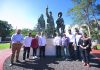 Senadores, diputados y alcaldes del estado de México, junto a una delegación de cubanos, visitaron el Museo de la Hermandad México-Cuba y conocieron la escultura del Yate Granma
