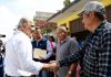 Entrega Ricardo Ahued más obras de pavimentación en la periferia de Xalapa