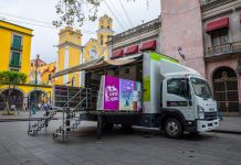 Llega el Librobús al parque Benito Juarez