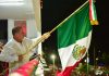 Con gran fervor patrio se realizó en Tuxpan la ceremonia del Grito de Independencia
